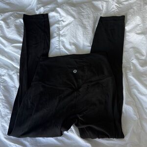Lululemon Black Align Leggings Inseam 25” Size 4